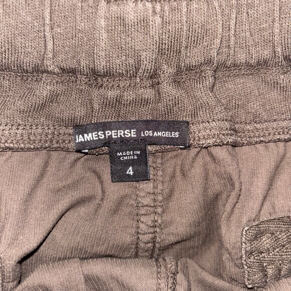James Perse Mixed Media Corduroy Pants – Brown – Size 4 (XL) - Picture 12 of 15